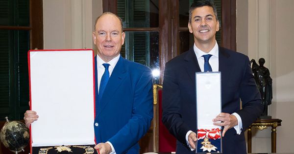 Albert II z Monaka chválí paraguayskou sportovní infrastrukturu